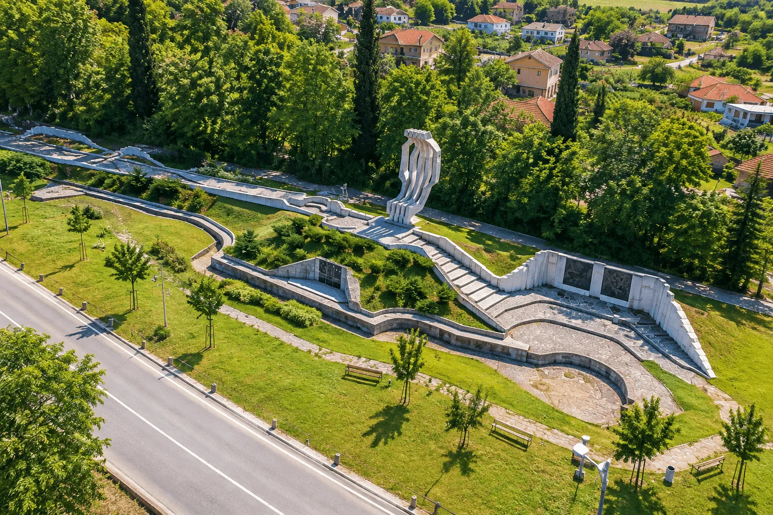 Lakeside villa and olive groves in Zeta