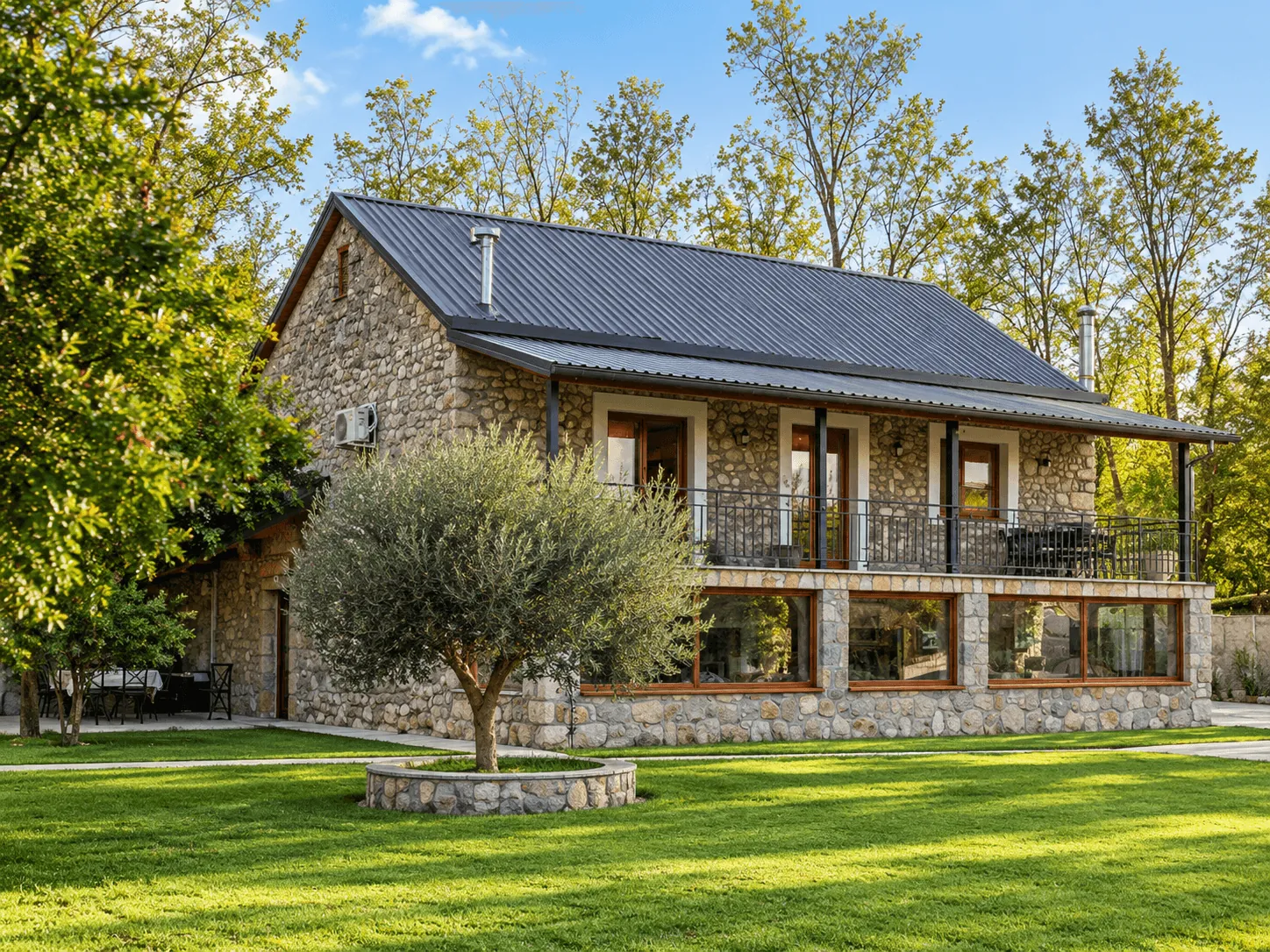 Traditional accommodation in the Zeta countryside